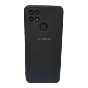 Cover Silicon Case OPPO A15  - Black