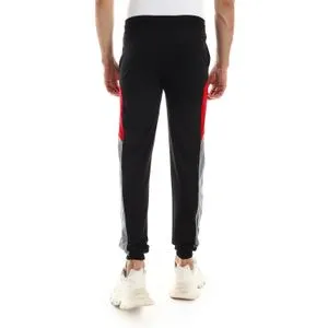 Caesar Detailed Casual Sweatpants With Coloured Side