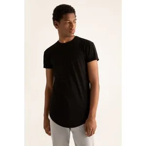 Defacto Man Long Fit Short Sleeve T-Shirt