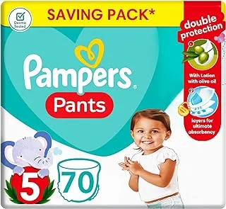 Pampers pants, size 5, saving pack, 70 baby diapers