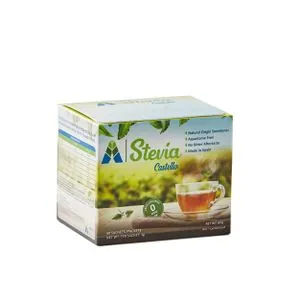 STEVIA Castello Diet Sugar Box - 60 Sachets