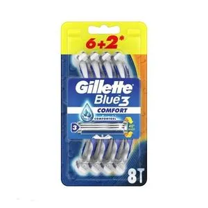 Gillette Blue3 Comfort Gel - 8 Pcs