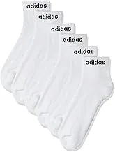 Adidas linear ankle socks cushioned socks 3 pairs socks for unisex