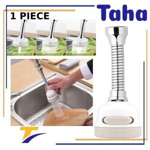 Taha Offer 360 Flexible Tap Water Nozzle 1 Pcs