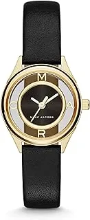 Marc Jacobs Tether Black Dial Ladies Leather Watch MJ1381