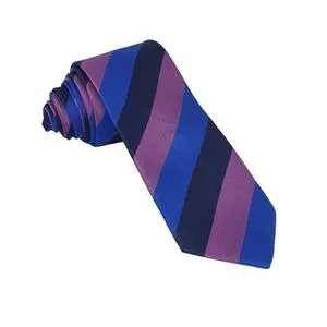 Bravura Jacquard Tie 7cm Dark Blue