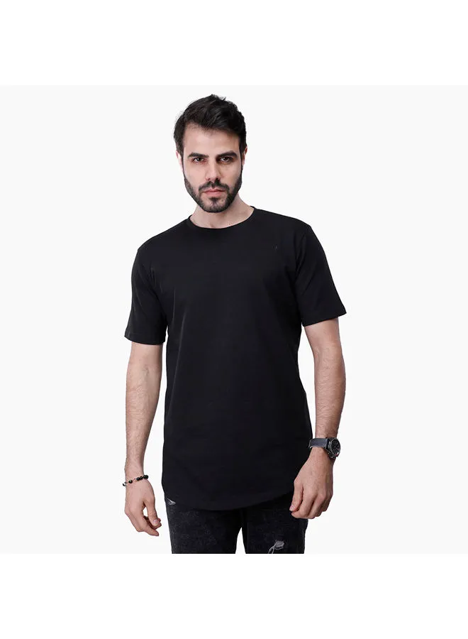 Coup Coup Basic T-Shirt For Men - Regular Fit - Black