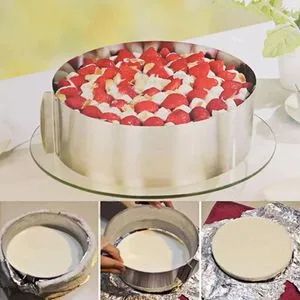 Stainless Steel Adjustable Cake Ring Mould