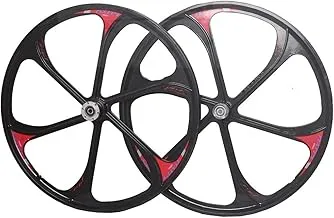 Bicycle wheel set mountain wheels size 26 multicolour