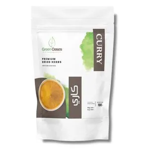 Green Oases Curry -  Plastic Bag Natural Curry 100 Gram