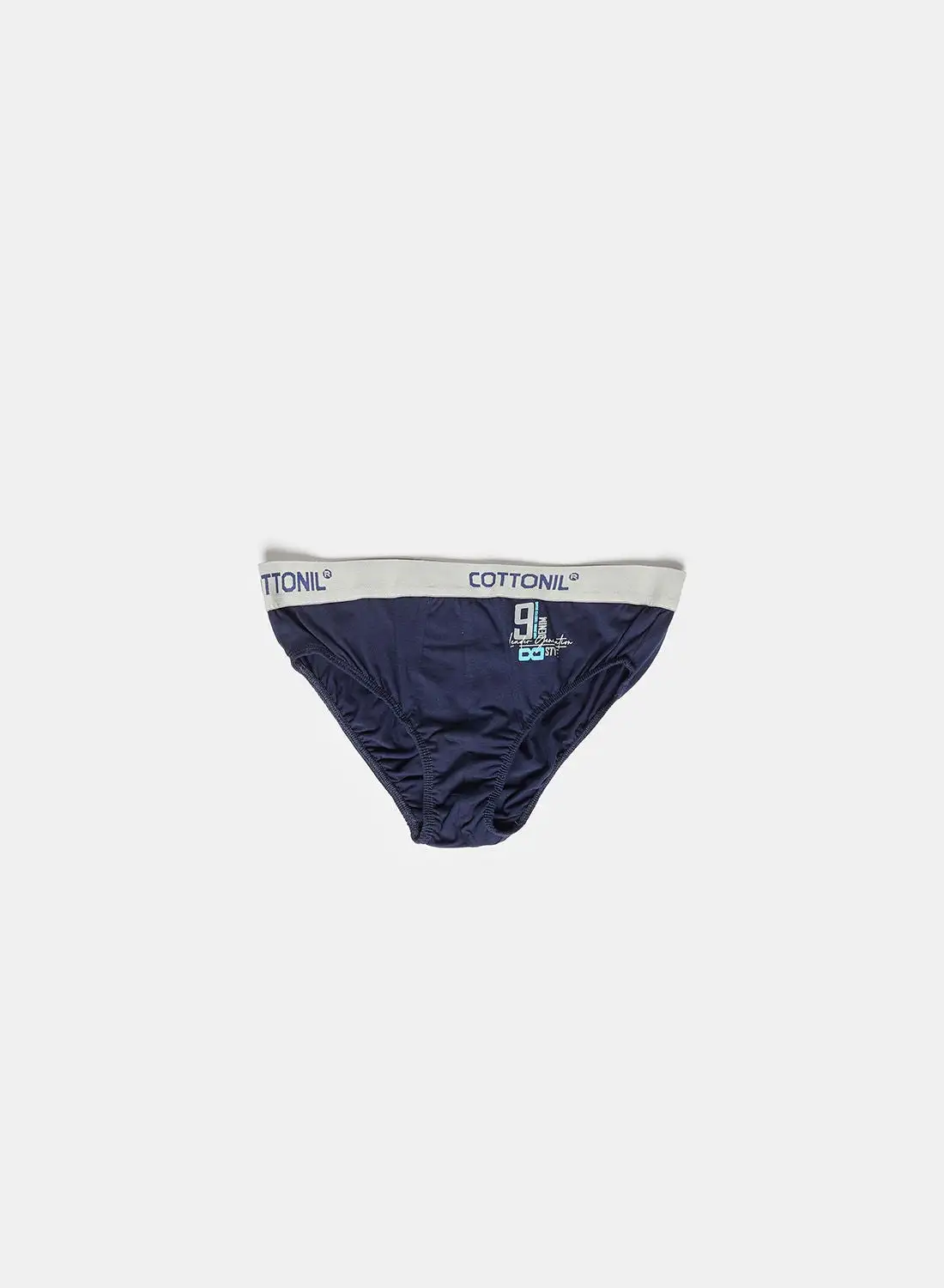 COTTONIL Cottonil Relax Brief For Men - Dark Blue;M