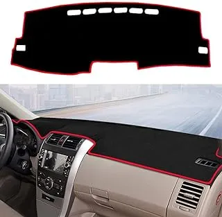 Car Dashboard Cover Customized for Toyota Corolla 2008-2013 , UV Protectant