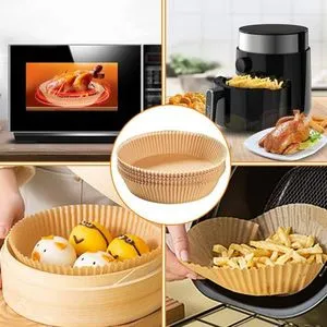 Air Fryer Liners 50Pcs Disposable Paper Liner