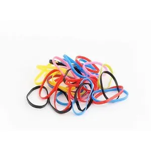 Multi-Color Rubber Bands Hair Band For Kids Hair - In Pack