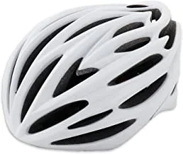 Adjustable helmet for skating and cycling - white