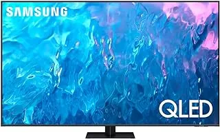 Samsung 85 Inch QLED 4K Smart TV with Built-in Receiver and Remote Control - Titan Gray - QA85Q70CAUXEG [2023 Model]