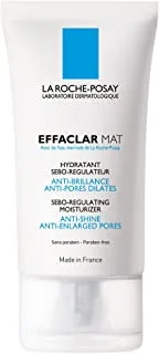 مرطب مطفأ اللمعة خالي من الزيت من لاروش بوزيه Effaclar Mat للجنسين 1.35 أونصة