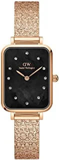 Daniel Wellington Watch Unisex , Quartz Movement, Analog Display, Pink Stainless Steel Strap-DW00100579