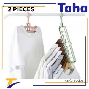 Taha Offer Magic Clothes Hanger  2 Pieces