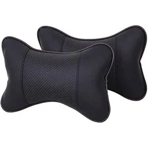 Pack Of 2 Car Neck Pillow Breathable Auto Head Neck Rest