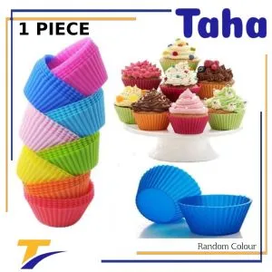 Taha Offer Silicon Cupcake Muffin Molds 1 Piece