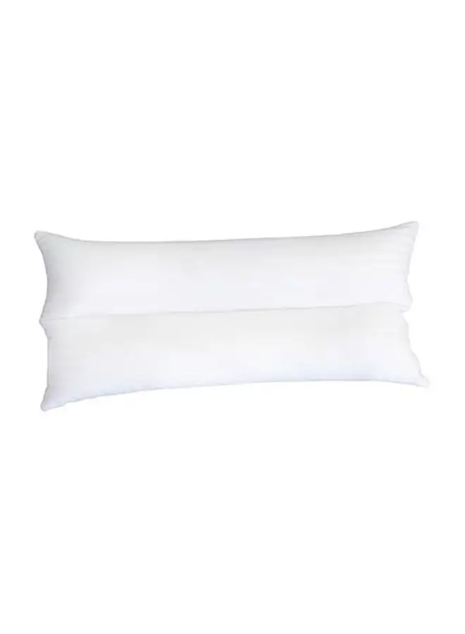 Al Maamoun Microfiber Pillow White 100cm