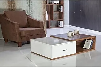 Domani coffee table White*Brown - C007