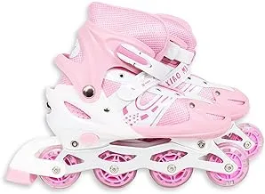 Sporty roller skate shoes size s - pink