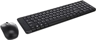 Logitech Wireless Mk220 Keyboard And Mouse Combo (black)