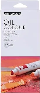 Art Rangers Oil Colour Tubes 12 ml Pack Of 12 Tubes - Multi Color