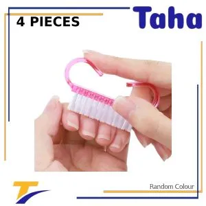 Taha Offer A Brush With A Handle For Cleaning Nails And Toes 4 Pieces