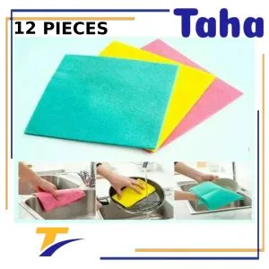 Taha Offer Super Absorbent Kitchen Towel   12 Pcs