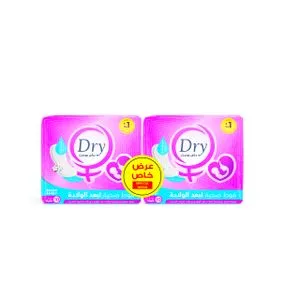 Dry Post Super Absorbent Postpartum Pads, 2 Pcs Offer 20 Pads