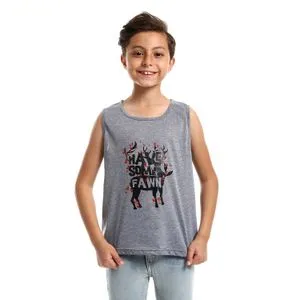 Caesar Boys Printed Sportive Tank Top