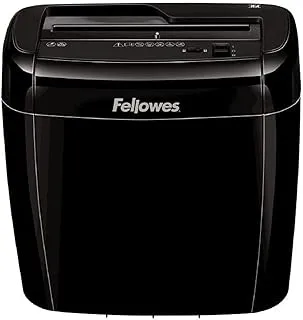 Fellowes Powershred 36 C قطاعة ورق شخصية مع قفل أمان للاستخدام المنزلي ، 6 أوراق