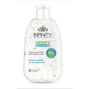 Infinity Hand Gel Sanitizer 70% Alcohol - 80ml