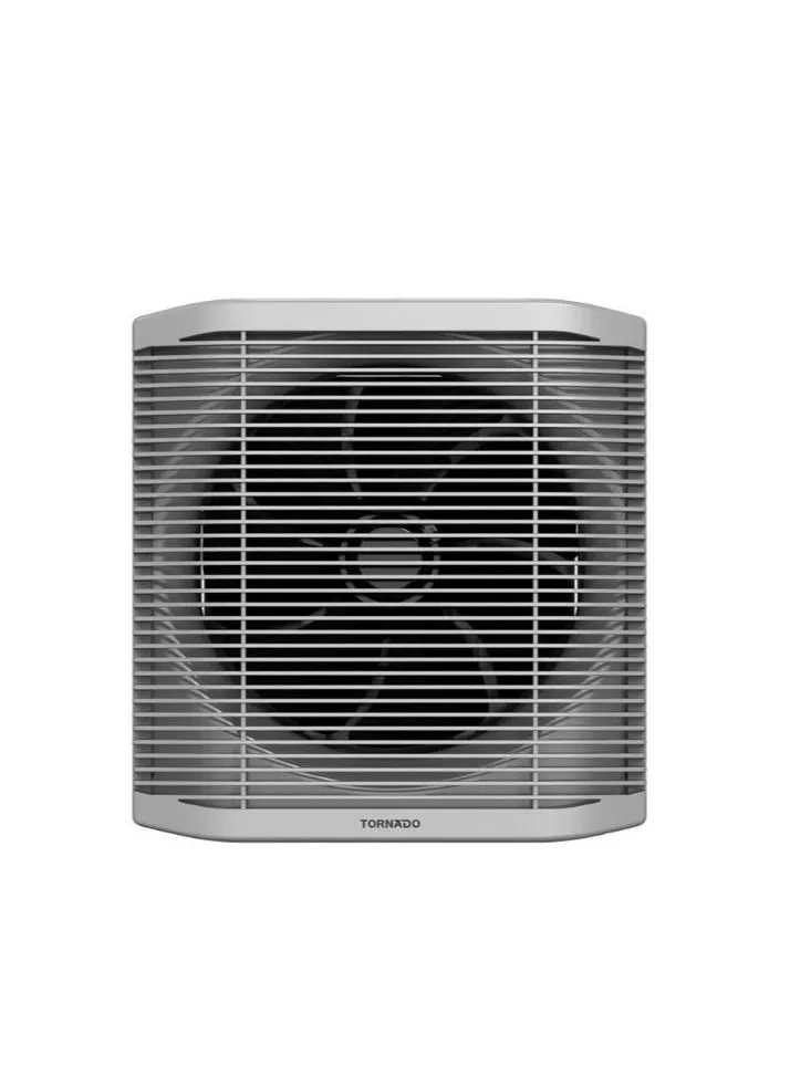 TORNADO Bathroom Ventilating Fan 30 cm, Privacy Grid, Black x Grey TVS-30BG