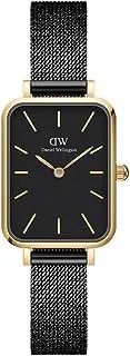 Daniel Wellington Quadro Ashfield Watch, Matte Black Mesh Bracelet, 20x26mm