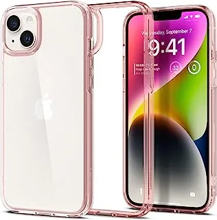 جراب Spigen Ultra Hybrid مصمم لهاتف Apple iPhone 14 (2022) - كريستال وردي