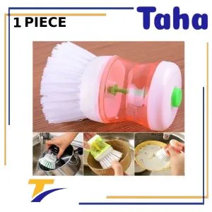 Taha Offer Dish Washing Brush With Dispenser 1 Piece