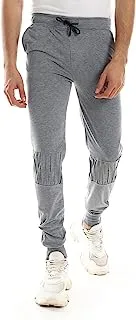 CAESAR Mens Detailed Casual Sweatpants With Bottom Zipper Sweatpants