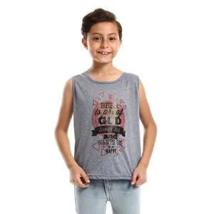 Caesar Boys Printed Sportive Tank Top