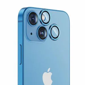 Camera Lens Protector For IPhone 14 & 14+ Plus Tempered Glass Aluminum Alloy - Sira Blue