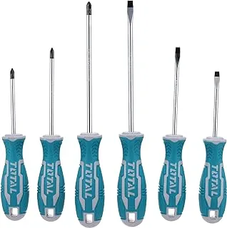 Total Tools 6 Pieces Screwdriver Set Tht250606