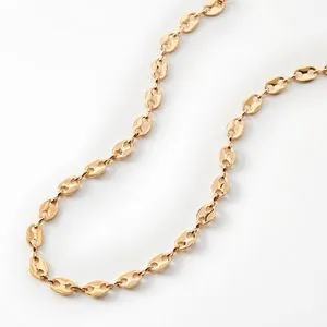 Claires Claire's  Pop Top Chain Link Necklace - Gold