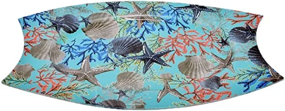 Sega High Quality Glass Serving Plate, 38.5 * 25cm - Coastal