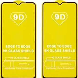 Dragon High Quality Glass Screen Protectors With Black Frame For Honor 30 Lite Set of 2 Pieces - Transparent