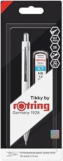 طقم أقلام Rotring Tikky 0.7 ملم (أبيض) ومجموعة رؤوس أقلام - طقم أقلام Rotring Tikky Versatil