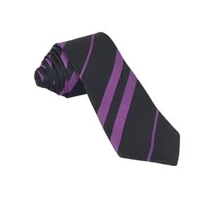 Bravura Jacquard Tie 7cm Black