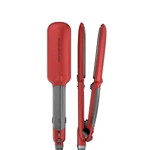 Rush Brush X6 Straightener Red 235°C ,Steam ,Infared Wide Tourmaline Ceramic Plates